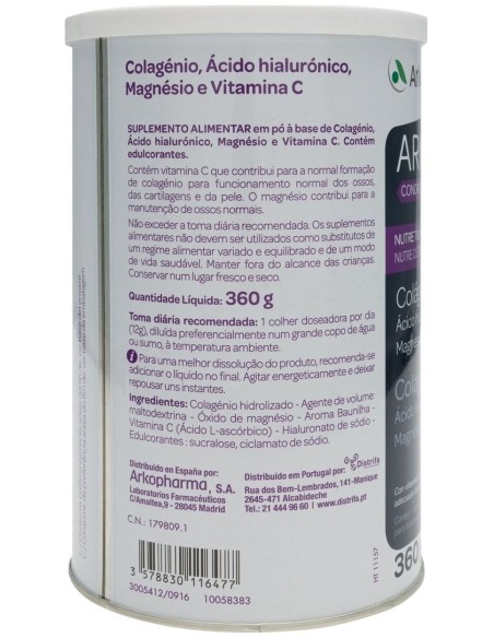 Arkopharma Arkoflex Colágeno Classic Sabor Vainilla 360G