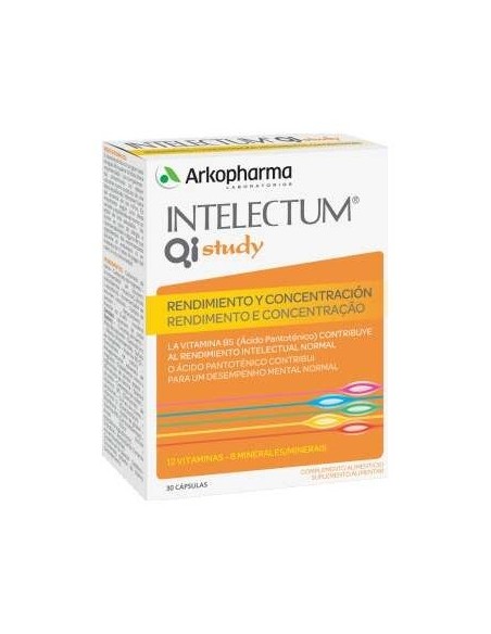 Arkopharma Intelectum Study, 30 Cápsulas