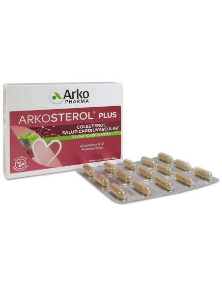 Arkopharma Arkosterol Plus, 30 Cápsulas