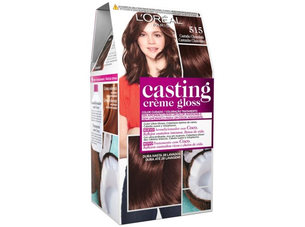 L'Oreal Casting Creme Gloss 515-Chocolate Brown...