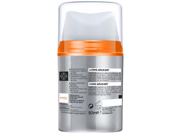 Men Expert Stop Arrugas 50 Ml