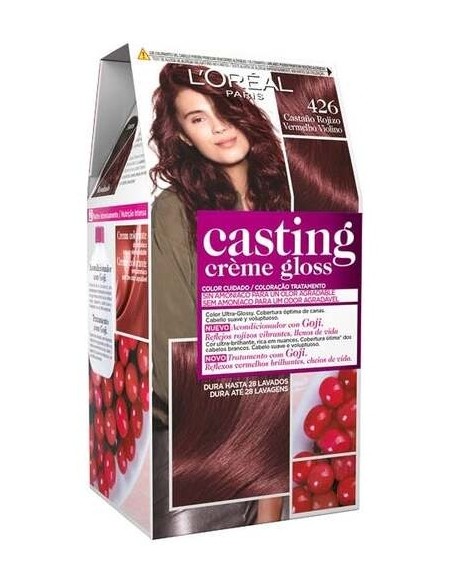 L'Oreal Casting Creme Gloss 426-Reddish Brown 3Uds
