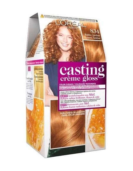 L'Oreal Set Casting Creme Gloss Nº834 Amber Blonde 1Ud