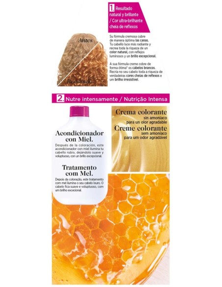 L'Oreal Set Casting Creme Gloss Nº834 Amber Blonde 1Ud