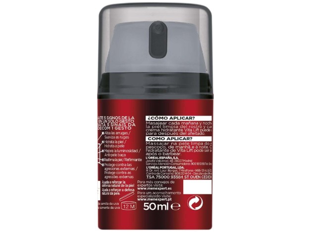 Men Expert Power Age Crema A.Hialurónico...