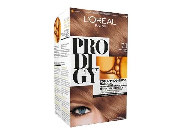 L'Oreal Prodigy Permanent Hair Color 7.0-Almond...