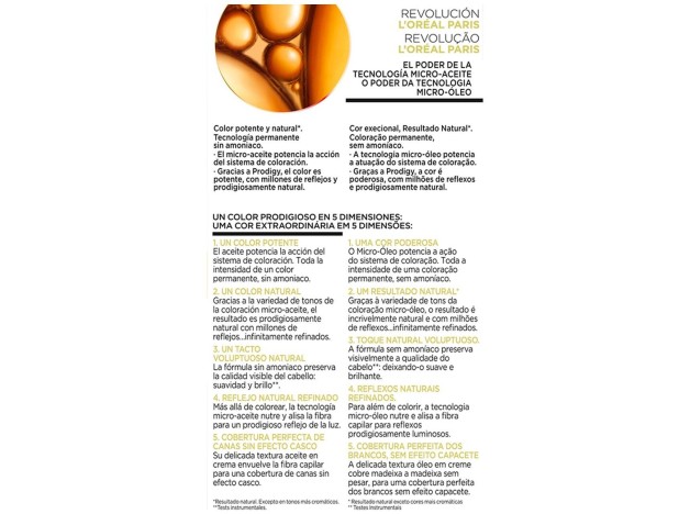 L'Oreal Prodigy Permanent Hair Color 7.0-Almond...