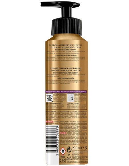 L'Oreal Elnett Mousse Creme Curls 200Ml