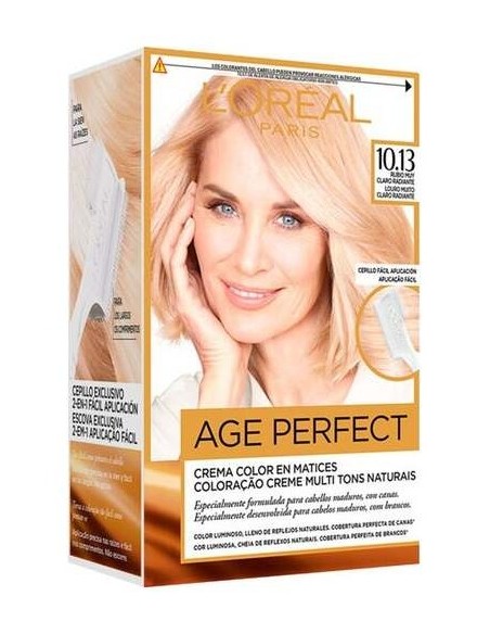 L'Oreal Set Excellence Age Perfect Hair Color 1013 Very Light Radiant Blonde