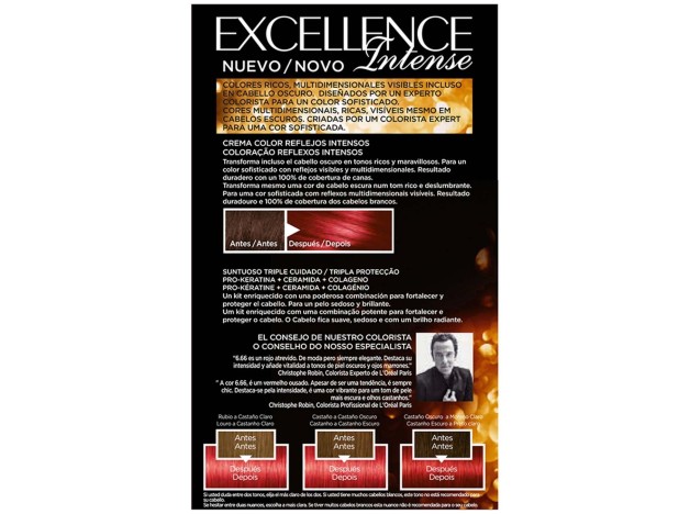 L'Oreal Set Excellence Intense Tint 666 Intense...