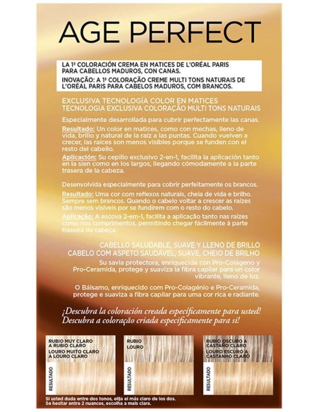 L'Oreal Set Excellence Age Perfect Hair Color 913-Camel Blonde