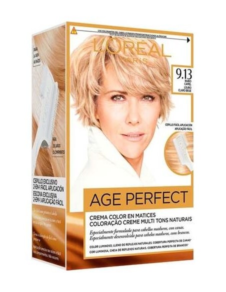 L'Oreal Set Excellence Age Perfect Hair Color 913-Camel Blonde