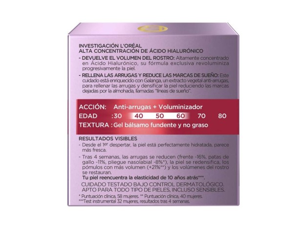 L'Oreal Revitalift Filler Night Volumizing...