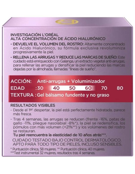 L'Oreal Revitalift Filler Night Volumizing Anti-Ageing Volumizer 50Ml