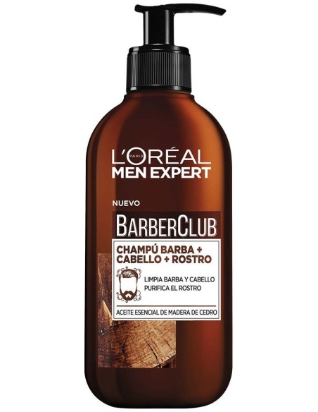 L'Oreal Men Expert Barber Club Beard-Face-Hair Shampoo 200Ml