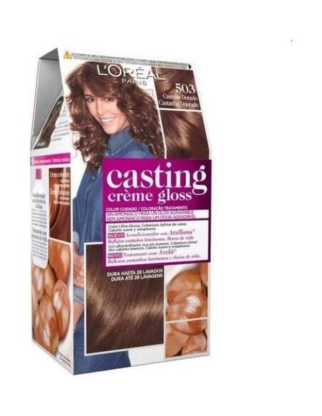 L'Oreal Set Casting Creme Gloss 503-Golden Chocolate