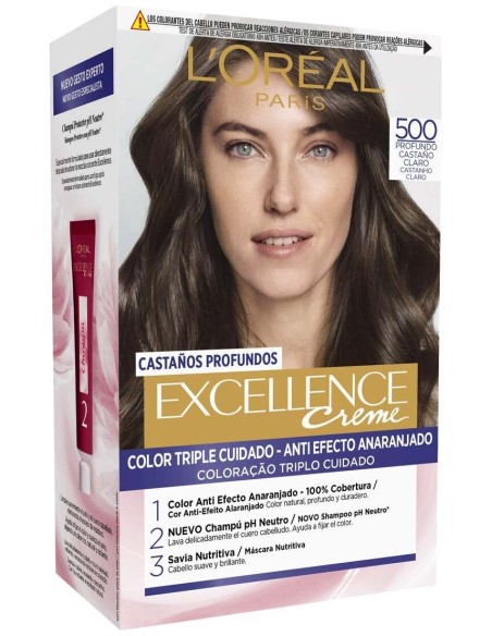 L'Oreal Excellence Brunette Tint 500 True Light Brown 1Ud
