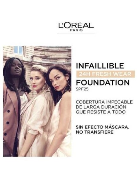 Infaillible 32H Maquillaje Fresh Wear Spf25 100-Linen 30 Ml