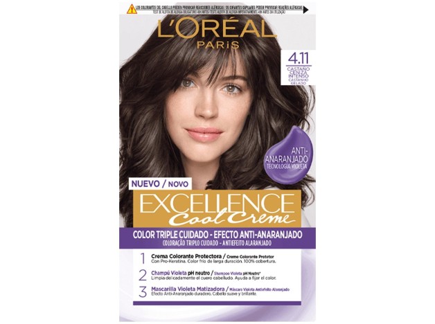 Excellence Creme Tinte 4.11-Castaño Ceniza...