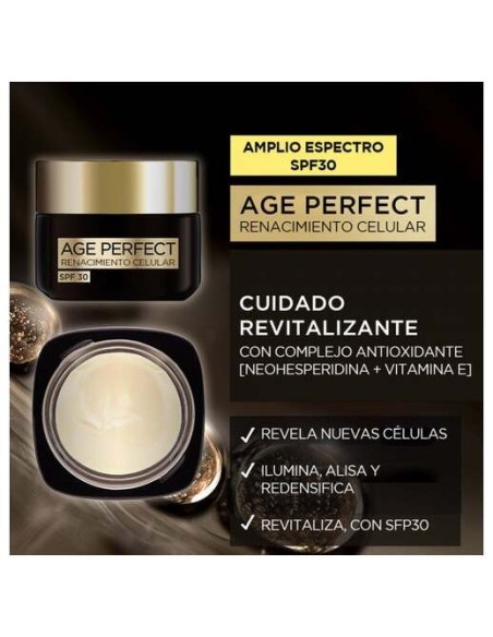 Age Perfect Renacimiento Celular Spf30 Crema Día 50 Ml