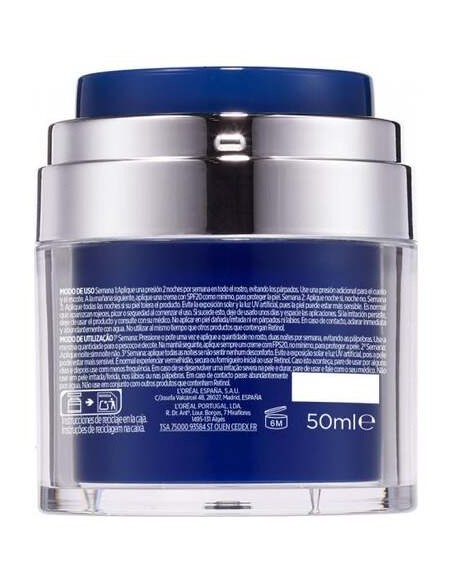 Revitalift Laser Pressed Cream Noche Con Retinol + Niacinamida 50 Ml