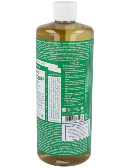 Dr. Bronner'S Jabón Líquido Almendras Bio 945Ml