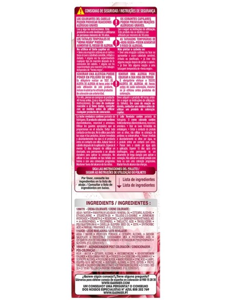 Garnier Color Sensation N°1 Ultra Negro 4Uds