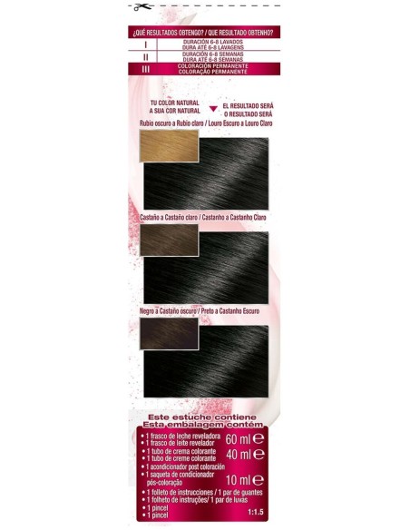 Garnier Color Sensation N°1 Ultra Negro 4Uds