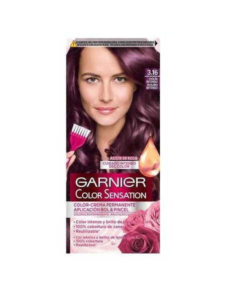 Garnier Color Sensation N°3.16 Violin Intenso 4Uds