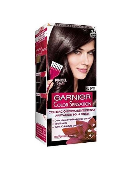 Garnier Color Sensation N°3 Castaño Oscuro 4Uds