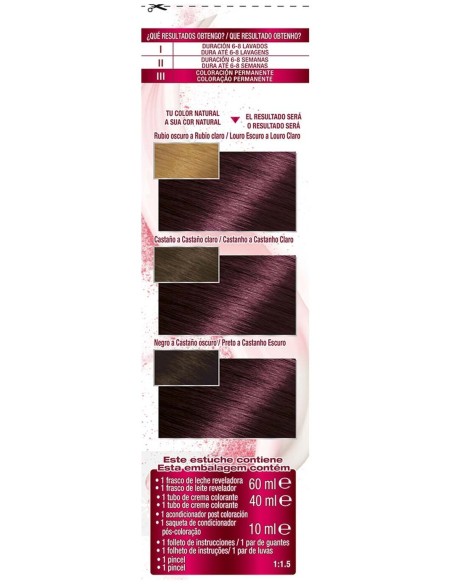 Garnier Color Sensation N°3.16 Violin Intenso 4Uds