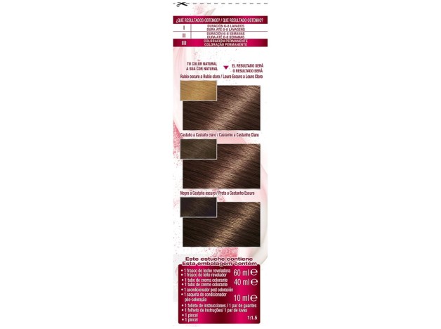Garnier Color Sensation N°5.0 Castaño Luminoso...