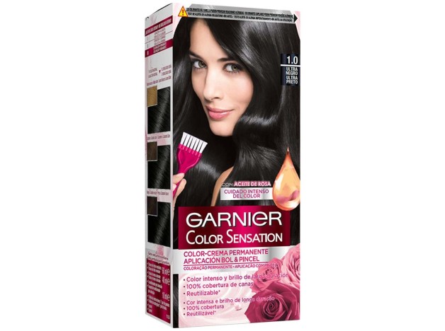 Garnier Color Sensation N°1 Ultra Negro 4Uds