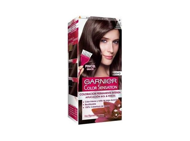 Garnier Color Sensation N°5.0 Castaño Luminoso...