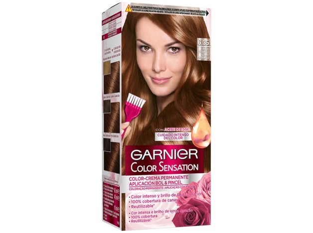Garnier Color Sensation N°6.35 Rubio Caramelo 4Uds