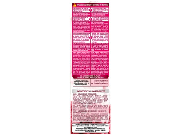 Garnier Color Sensation N°8 Rubio Luminoso 4Uds