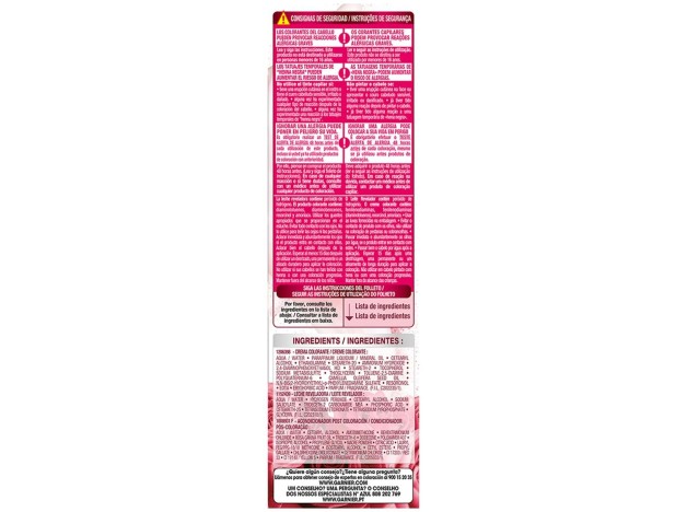 Garnier Color Sensation N°2.10 Negro Azulado 4Uds