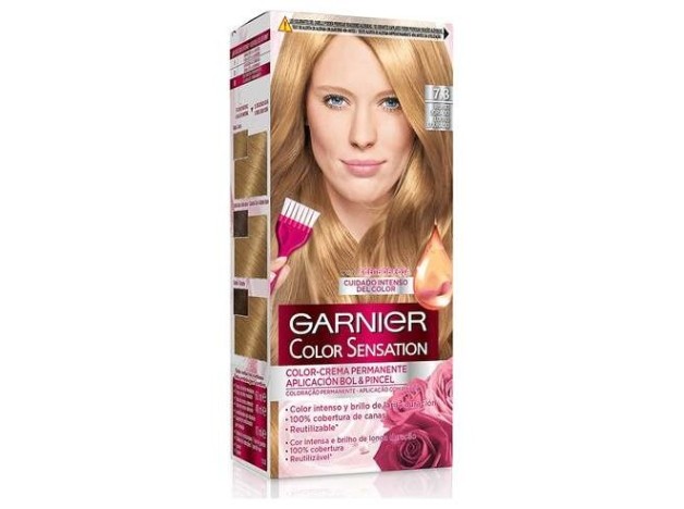 Garnier Color Sensation N°7.3 Rubio Dorado 4Uds