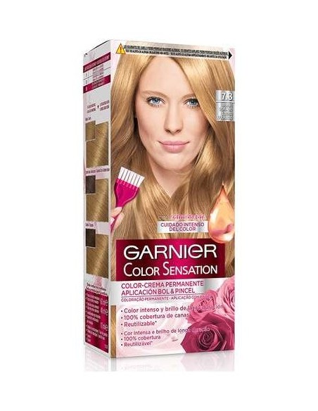 Garnier Color Sensation N°7.3 Rubio Dorado 4Uds