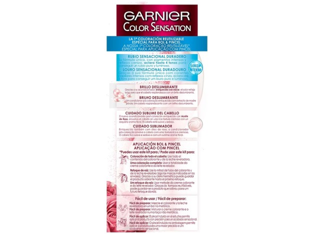 Garnier Color Sensation N°1.10 Rubio Extra...