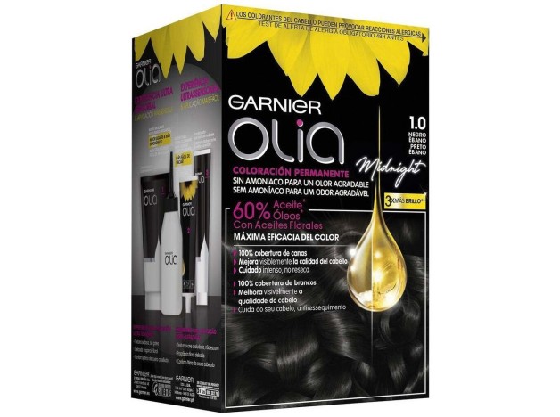 Garnier Olia Coloración Permanente N°1.0 Negro...