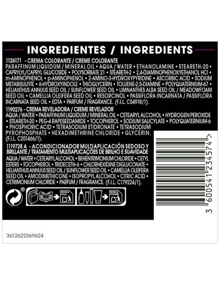 Garnier Olia Coloración Permanente N°4.15 Chocolate 4Uds