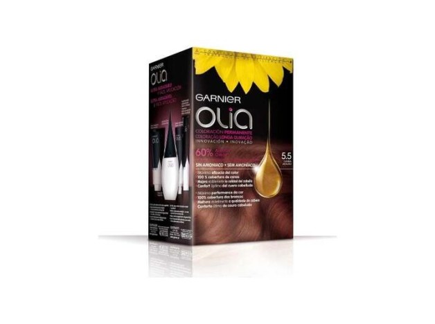 Garnier Olia Coloración Permanente N°5.5 Caoba...
