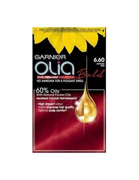 Garnier Olia Bold Coloración Permanente Nº 6.60 Rojo Intenso 1Ud