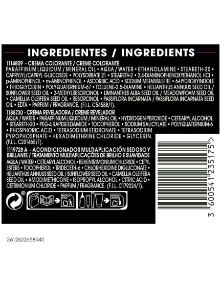 Garnier Olia Coloración Permanente N°8.31 Rubio Miel 4Uds