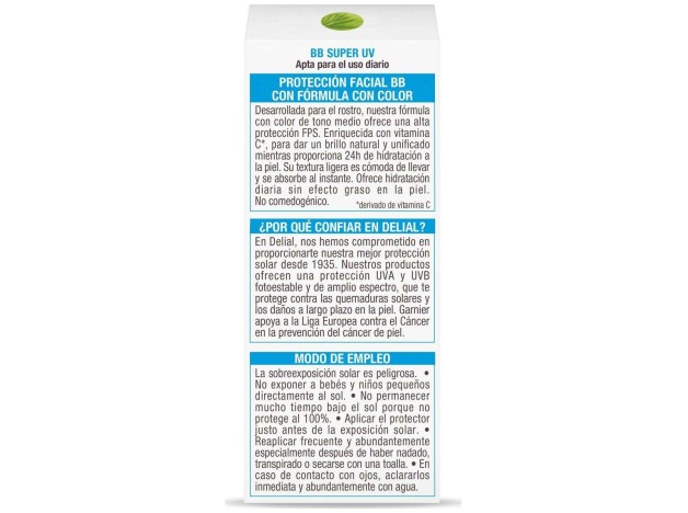 Garnier Bb Sun Delial Fps 50+ 50Ml
