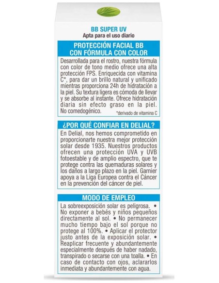Garnier Bb Sun Delial Fps 50+ 50Ml