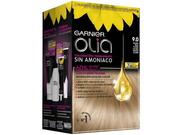 Garnier Olia Coloración Permanente N°9.0 Rubio...