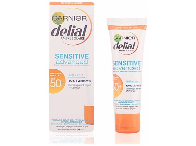 Garnier Sensitive Advanced Crema Facial Spf50+...