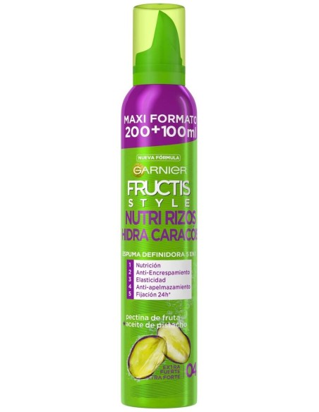 Garnier Fructis Style Espuma Hidrarizos Perfectos 300Ml